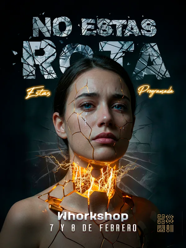 No estás rota, diseño para Tribu